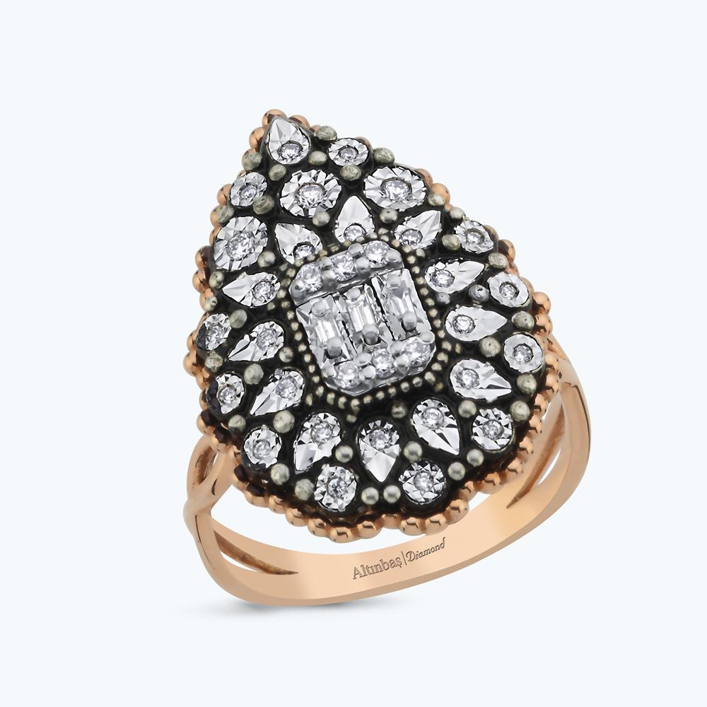 Bague Diamant Baguette