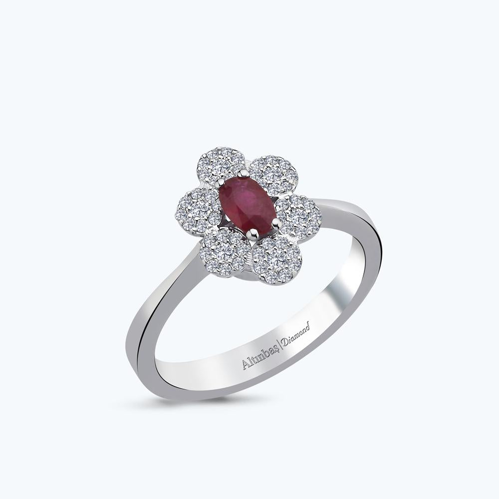 Ruby Diamond Ring