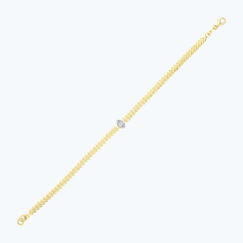 Baguette Diamantarmband