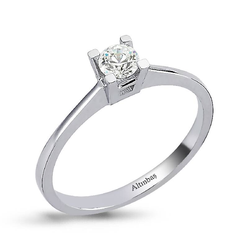 Solitaire Gold Ring