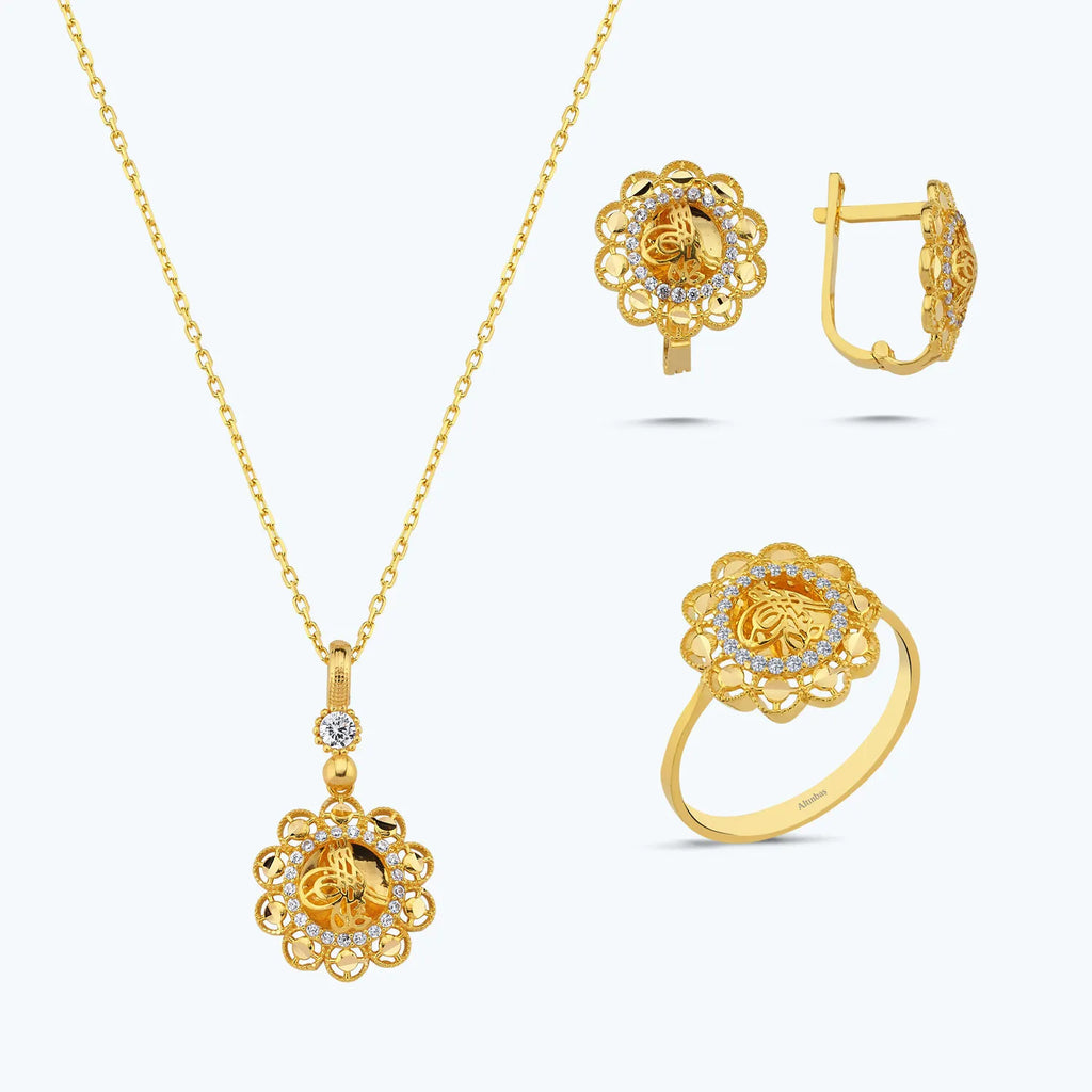 22ct Tugra Gold Set