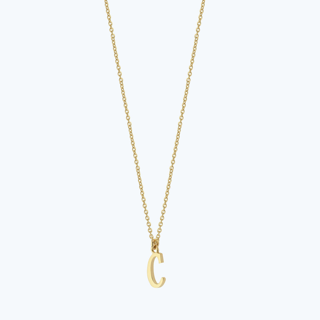 Collier Gold Lettre C