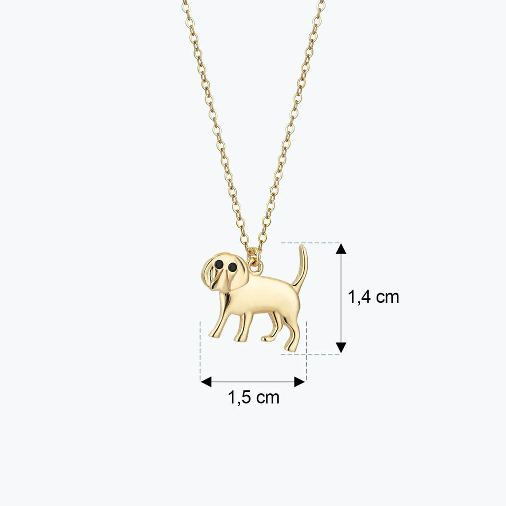 Hund Goldkette