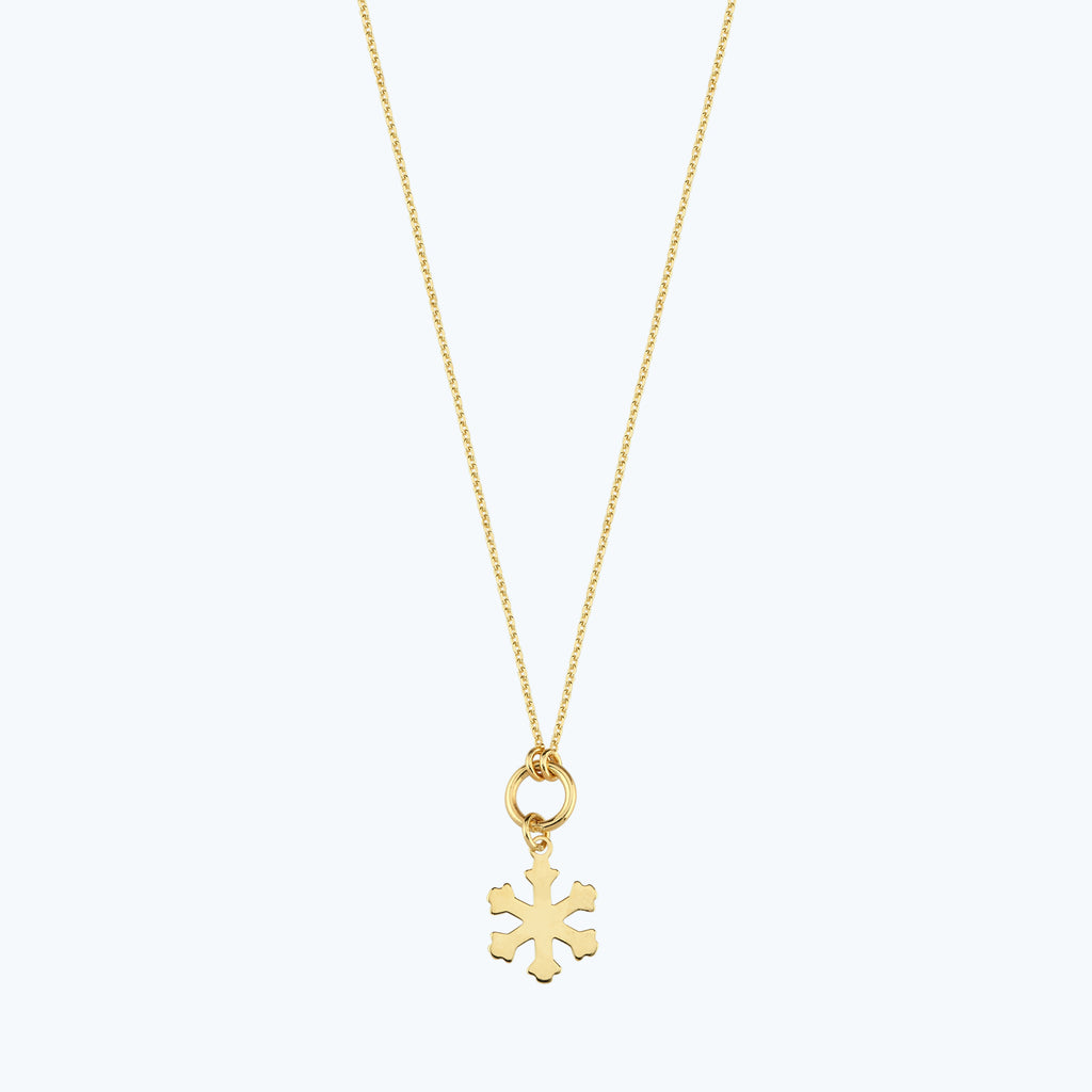 Schneeflocke Goldkette