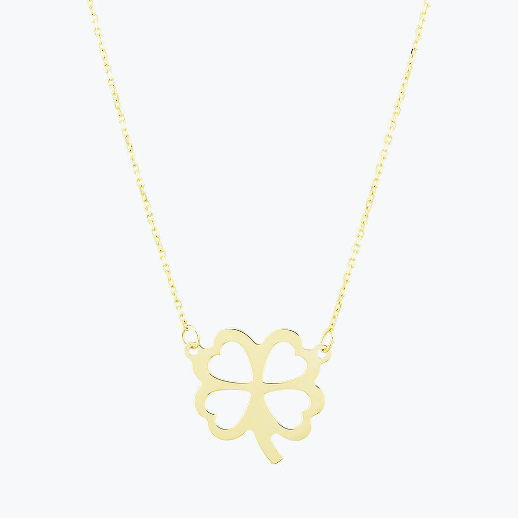 Clover Gold Necklace