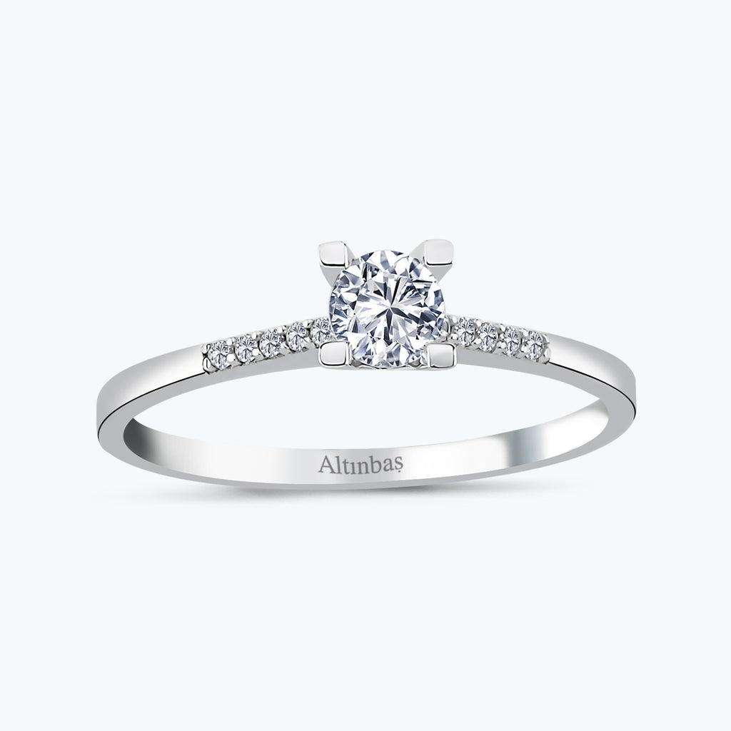 Solitaire Gold Ring