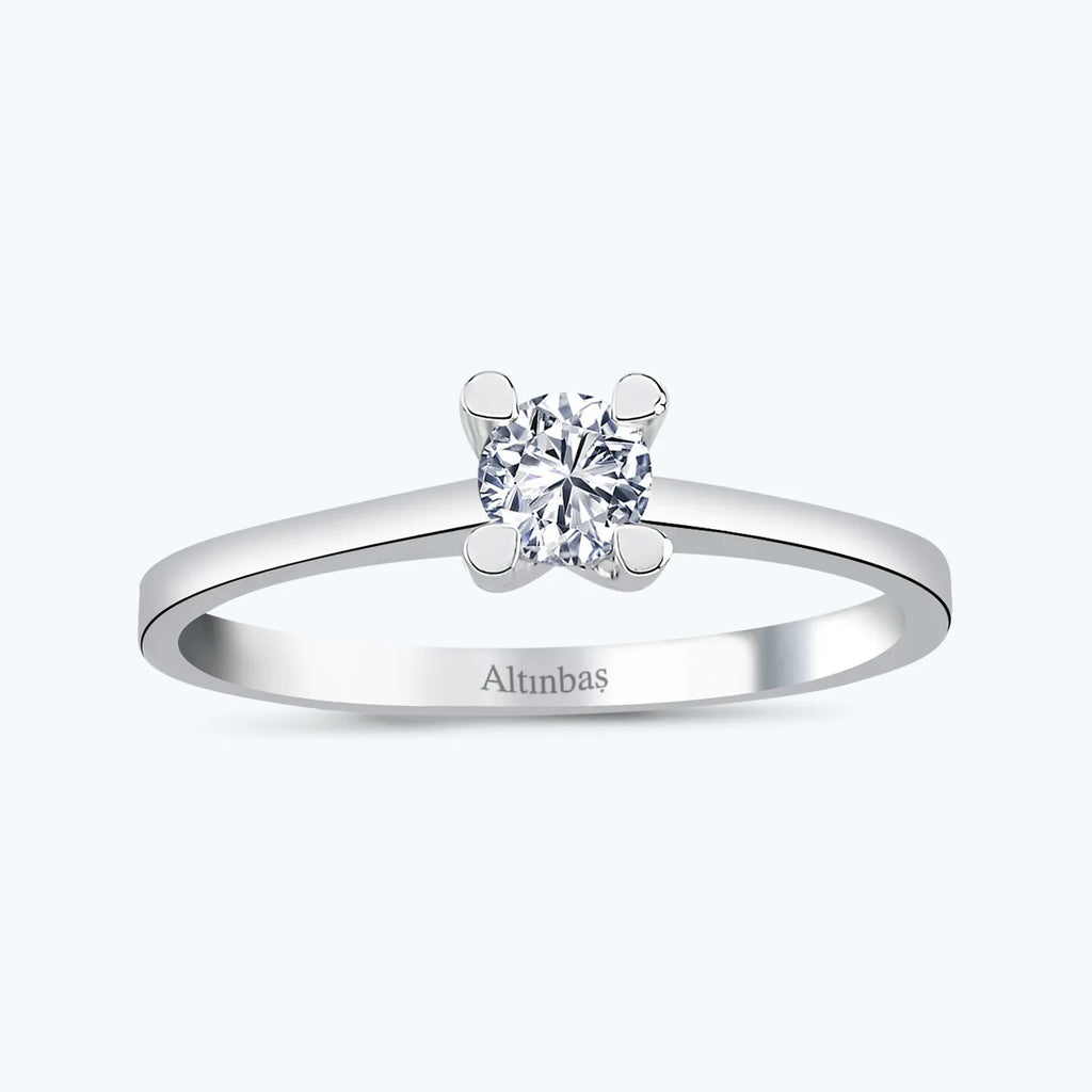 Solitaire Gold Ring