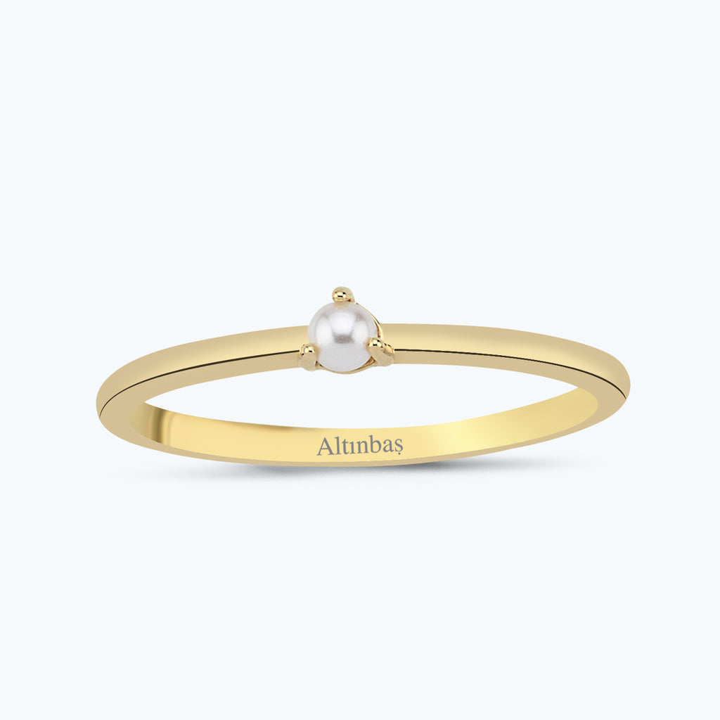 Pearl Gold Ring