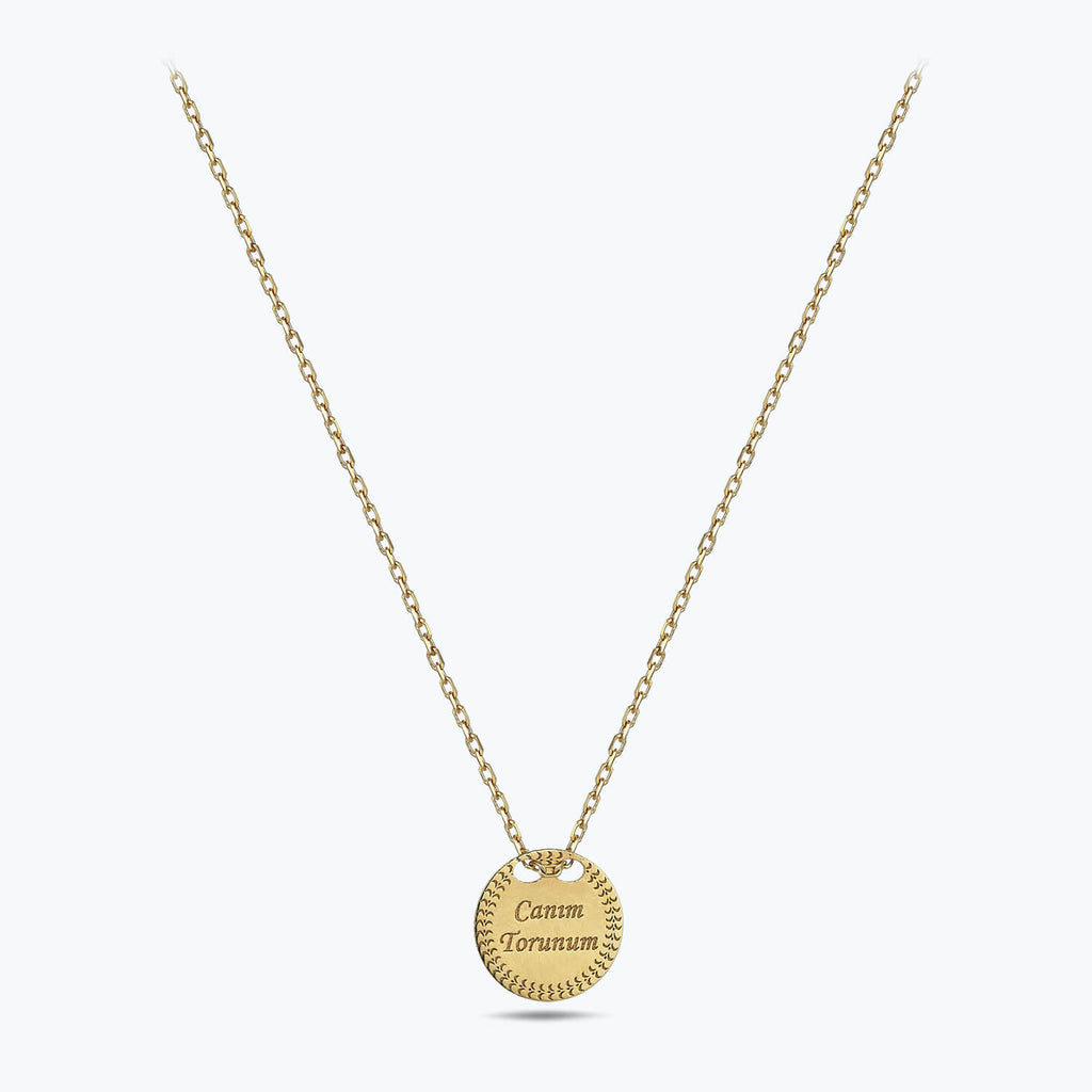 Altınbaş Life Canım Torunum Gold Necklace