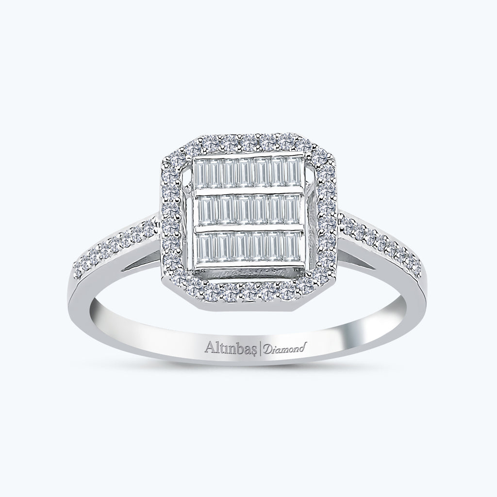 Baguette Diamantring