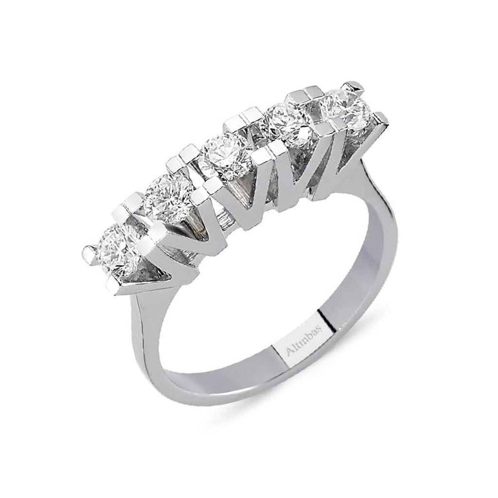 Five Stone Diamond Ring