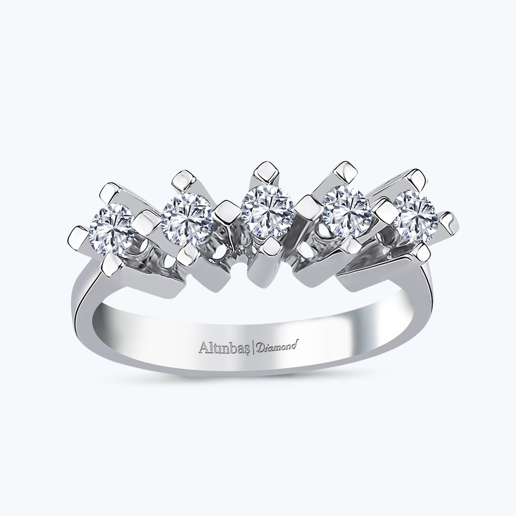 Five Stone Diamond Ring