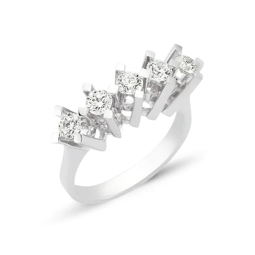 Five Stone Diamond Ring