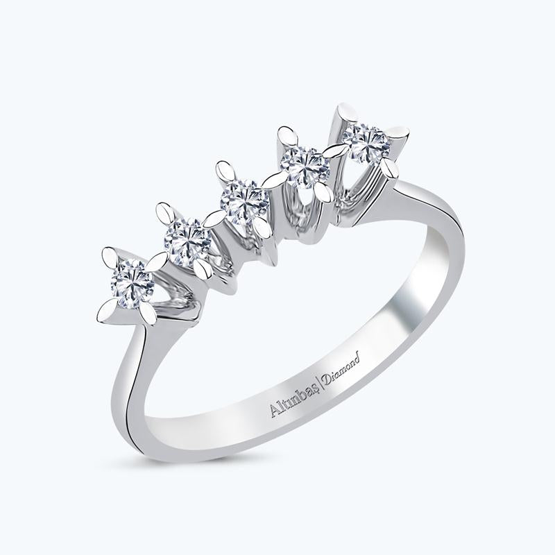 Five Stone Diamond Ring