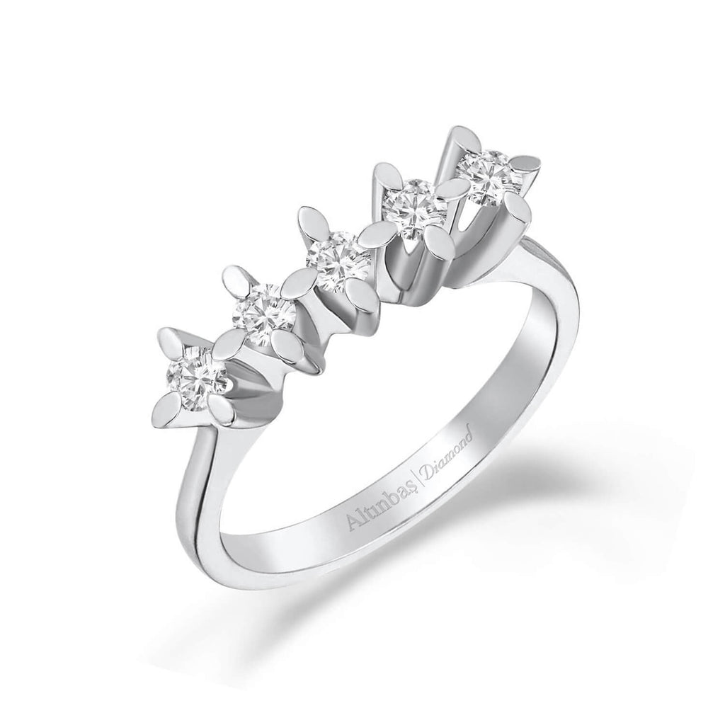 Five Stone Diamond Ring