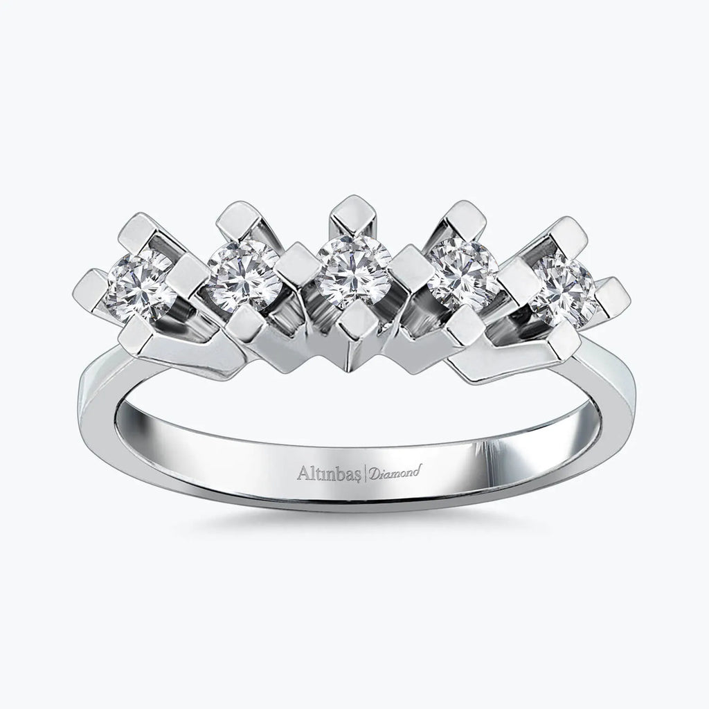 Five Stone Diamond Ring