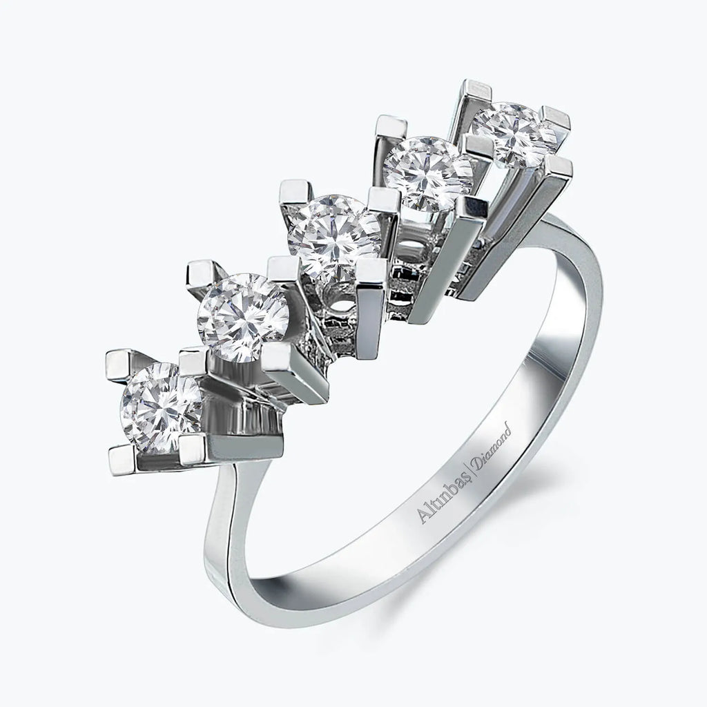 Five Stone Diamond Ring