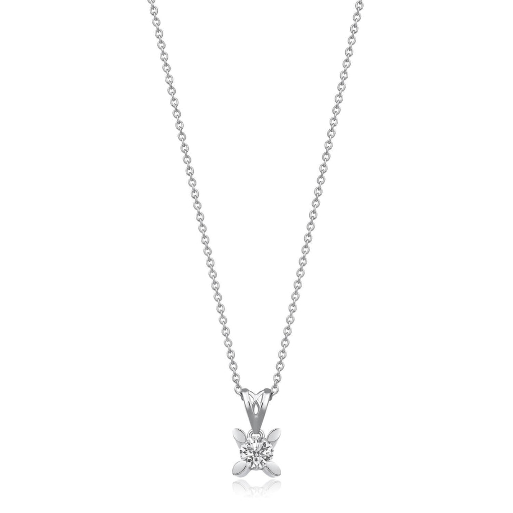 Solitaire Diamond Necklace