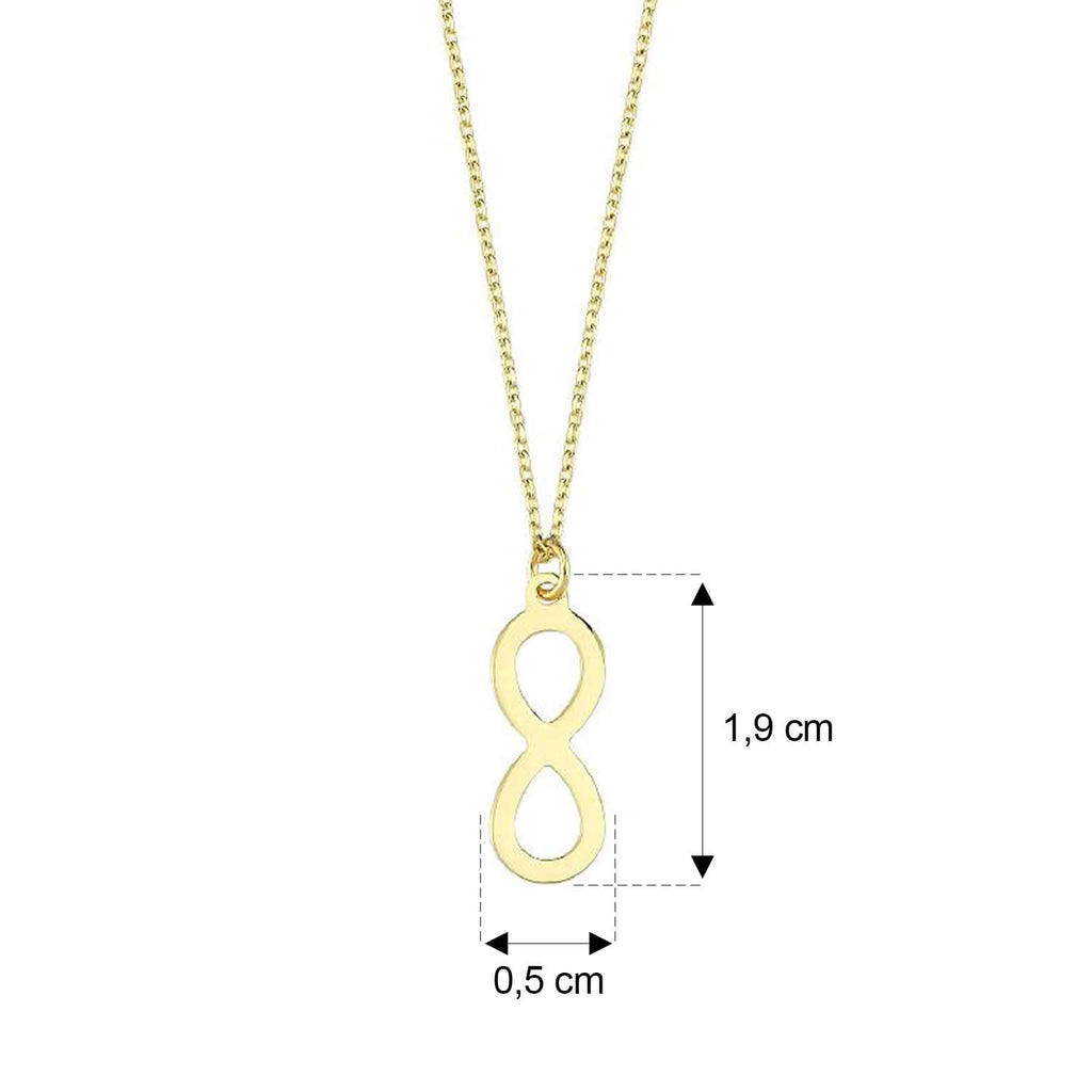 Infinity Gold Necklace